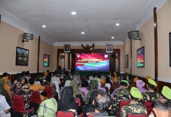 Kegiatan Komsos KBT di Makorem 073/MKT