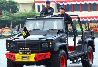Kapolri saat di Mako Brimob Kelapa Dua Depok