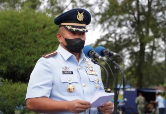 Danlanud pimpin upacara peringatan HUT ke 71 Koopsud di lanud Sutan Sjahrir Padang