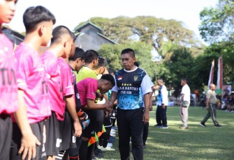 Pembukaan liga santri di wilayah Kodam XIV/Hasanuddin