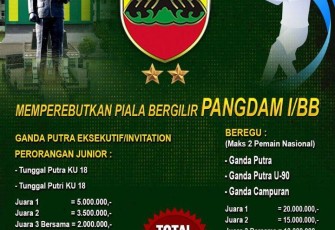 Open Tournament Tennis Pangdam I/BB Cup 2022