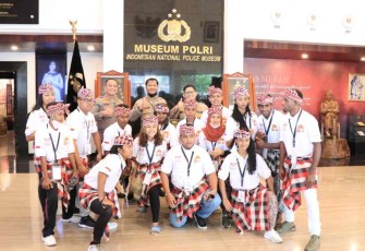 Nusantara Gemilang pagelaran pentas seni budaya sambut HUT Bhayangkara Ke-76 