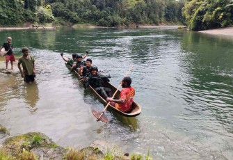 Medan berat tidak menyurutkan untuk patroli perbatasan