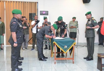 Sertijab Dandim jajaran Korem 172/PWY