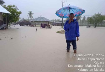 Banjir berangsur surut di Kabupaten Malaka