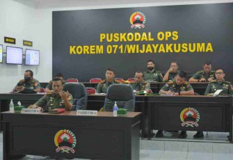 Vicon dalam rangka ketahanan pangan di Korem 071/WK