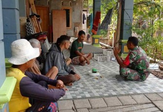Sosialisasi virus PMK hewan ternak ke warga binaan