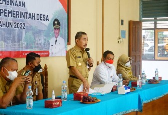 Bupati dan Wabup Pati  hadiri pembinaan aparatur desa