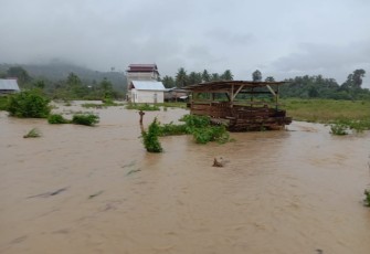 Kabupaten Buol provinsi Sulawesi Tengah terendam banjir