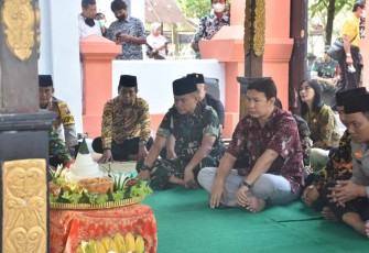 Ziarah Dandim Madiun peringati Hari Jadi Kabupaten Madiun Ke 454