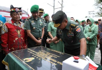 Kasad saat resmikan gereja El Shaddai