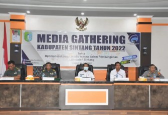 Kapenrem 121/Abw saat menghadiri media gathering 