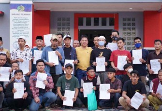 Warga binaan Lapas Kelas IIA Cilegon mendapatkan hak Asimilasi Rumah 