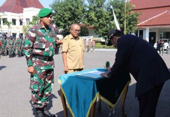 Bupati Ngawi resmi membuka TMMD Ke 114