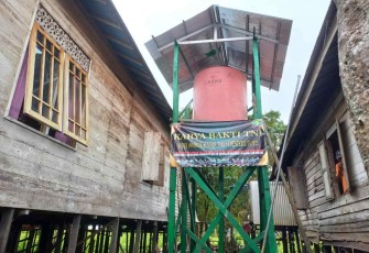 Karya bakti Kodim 1001/HSU-BLG 