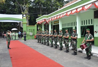 Kunjungan Kerja Danrem 073/Makutarama di  Kodim 0717/Grobogan