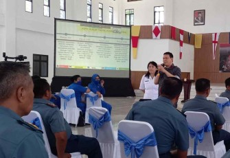 Sosialisasi bahaya narkoba di Koarmada III