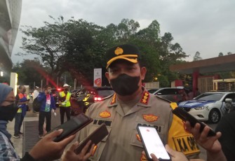 Kapolresta Surakarta saat memberikan keterangan pers 