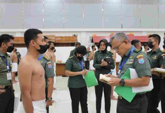 Sidang Parade Caba PK TNI AD  