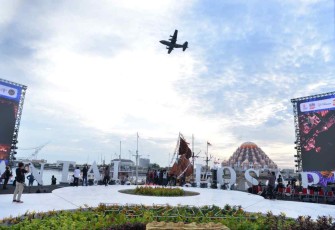 Festival F8 di anjungan pantai Losari Makassar 