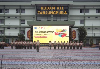 Peringatan Haornas di Kodam XII/TPR