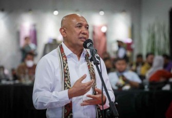MenkopUKM Teten Masduki saat acara Cerita Kriya di Bali