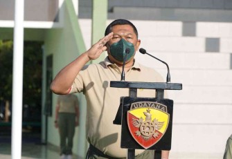 Pangdam IX/Udayana saat peringati Haornas ke-39 di GOR Praja Raksaka