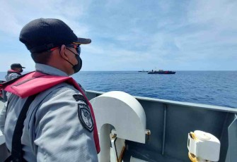 Patroli bareng Bakamla RI dengan Australian Border Force Cutter 