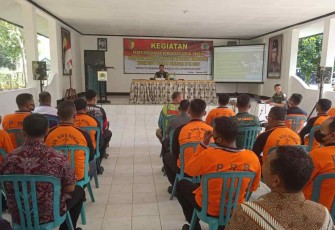 Komsos bersama komponen bangsa di Makodim 0801/Pacitan 