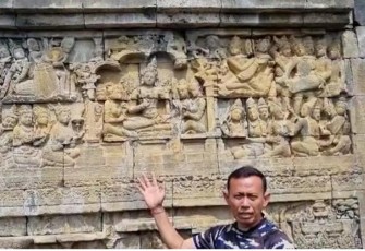 Kolonel Laut (P) I Gusti Putu Ngurah Sedana Kepala management candi Borobudur 