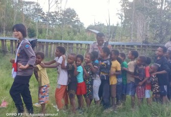 Program Si Ipar membuat kembali ceria anak anak Kabupaten Jayawijaya 