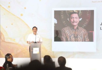 Launching buku Luhut Binsar Panjaitan di Jakarta 