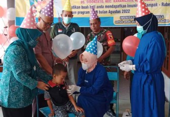 Imunisasi MR di wilayah binaan 