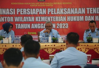 Tender Mitigasi Resiko Pelaksanaan Pengadaan TA. 2023 Kanwil Kemenkumham Banten 