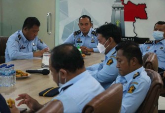 Rapat Persiapan Kanwil Kemkumham Banten Glorifikasi Pelaksanaan G20
