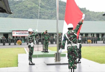 Upacara Bendera Korem 023/KS