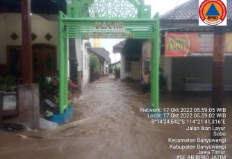 Banjir di Kabupaten Banyuwangi 