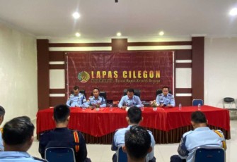 Monev di Lapas Cilegon 
