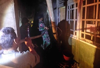 Sigap bantu padamkan kebakaran 