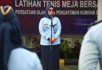 Kepala Divisi Administrasi Sri Yusfini Yusuf Kumham Banten