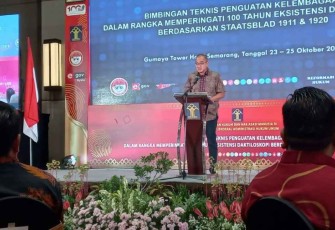 Bimtek Daktiloskopi Ditjen AHU di Semarang 