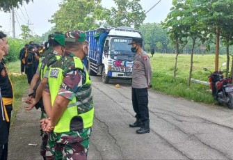 Pengamanan pemberangkatan PSHW Tunas Muda Winongo