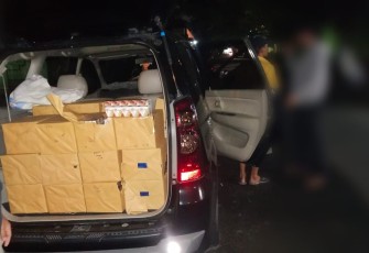 Barang bukti rokok ilegal diamankan Bea Cukai Malang