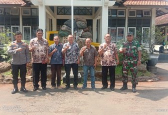 Sinergitas Panwascam Pati  Songsong Pemilu 2024