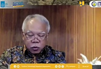 Menteri Basuki saat Webinar Mitigasi Bencana Kawasan IKN