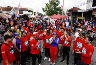 Pertama CFD di Kabupaten Pati diadakan di Kecamatan Gabud