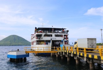 Konektivitas Kapal Penyeberangan di Maluku Utara 