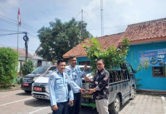 Gebyar Penghijauan Lingkungan Lapas Cilegon