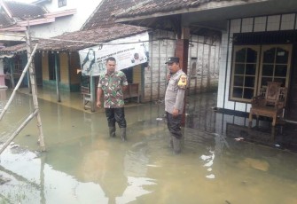 Pemukiman warga di Dukuh Ngantru terdampak banjir