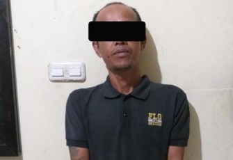 Tersangka penyalahgunaan narkoba jenis sabu berinisial RS ( 42 ) warga Kecamatan Kedurang Ilir, Kabupaten Bengkulu Selatan